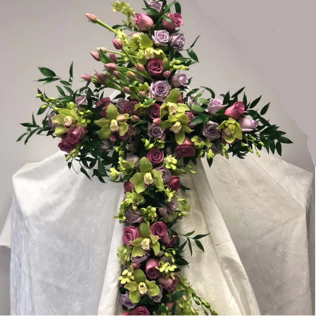 Green & Purple Cross