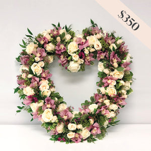 Funeral Heart Wreath