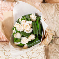 Hand-Tied Rose Bouquet